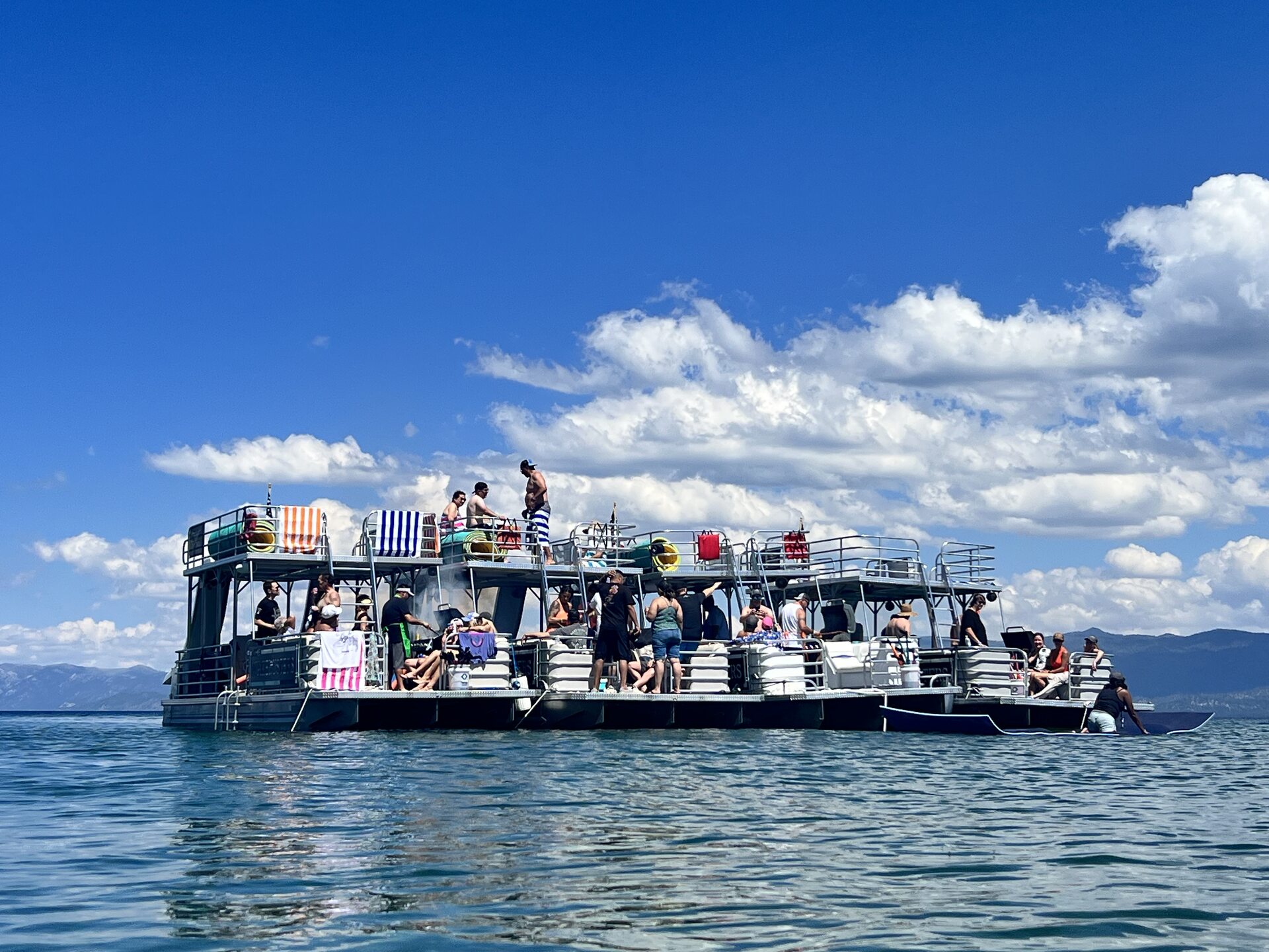 Lake Tahoe scenic view from boat